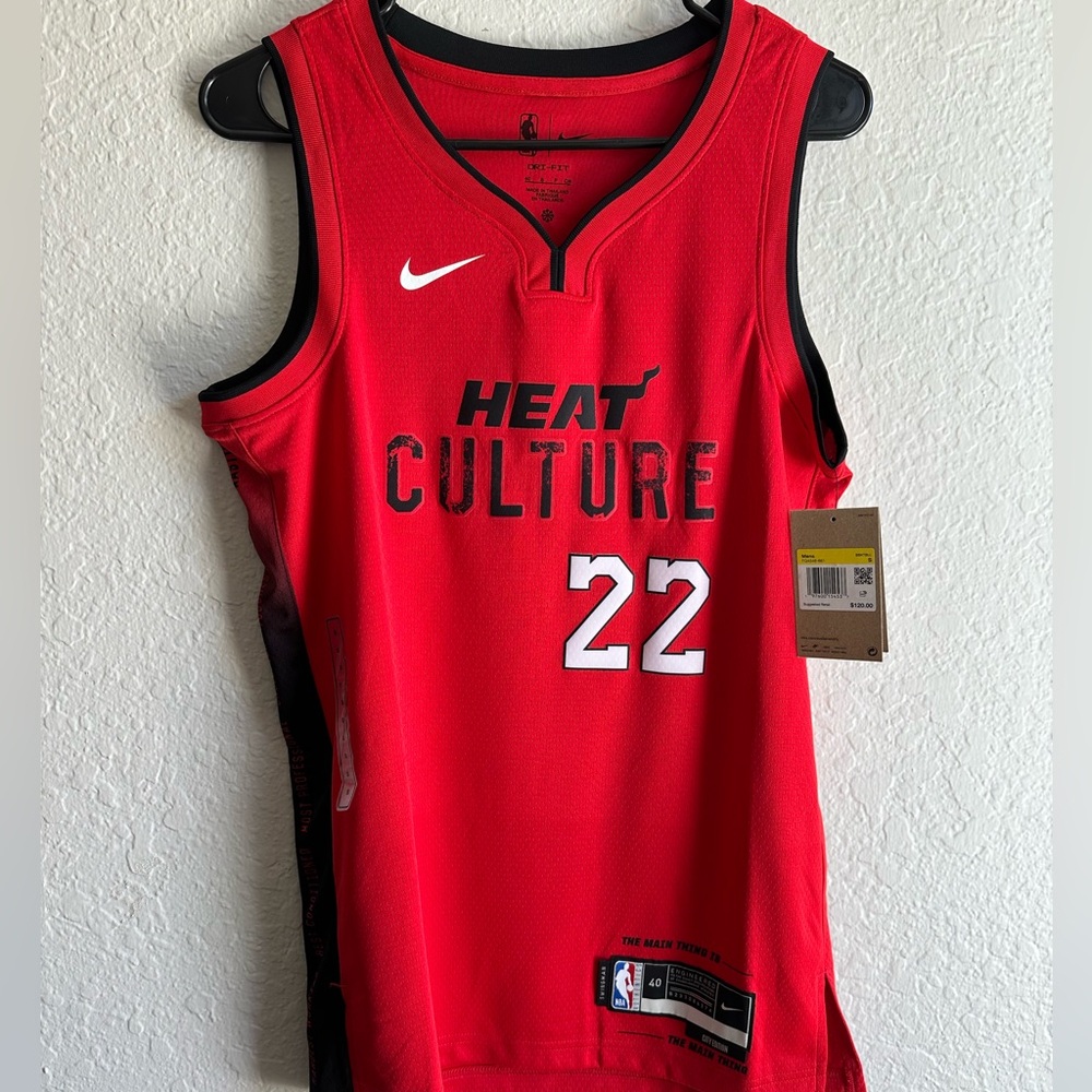 NWT Jimmy Butler Miami Heat NIKE Swingman City Edition Jersey Men’s Small 🔥 #22